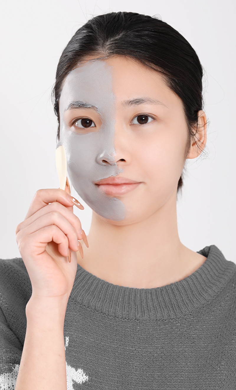 欧嘉莱尼净澈保湿积雪草火山岩白泥膜清肌净透清老化角质温和清洁