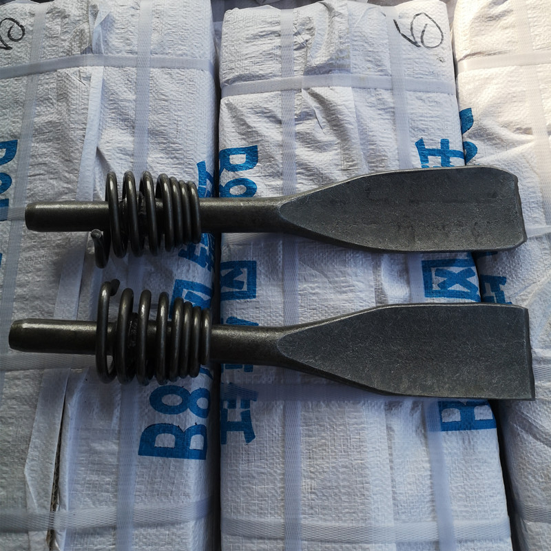 直供g10风镐钎 风镐扁铲 分体扁锄头 24*800mm风镐钎1米尖风镐钎