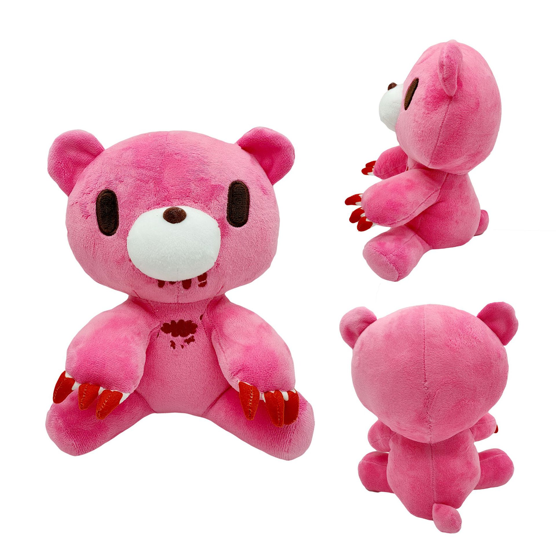 跨境新品 gloomy bear plush毛绒玩具 小粉熊毛绒公仔 来图来样