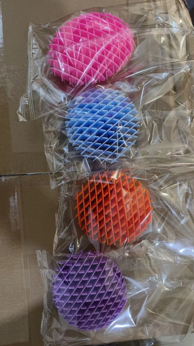 3d Printing Radish Decompression Elastic Net Can't Catch Toy Net Red Retractable Toy Radish Family New Member Wholesale