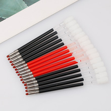 现货水晶笔水性笔芯 办公书写替换芯 黑红蓝中性笔芯70mm塑料替芯
