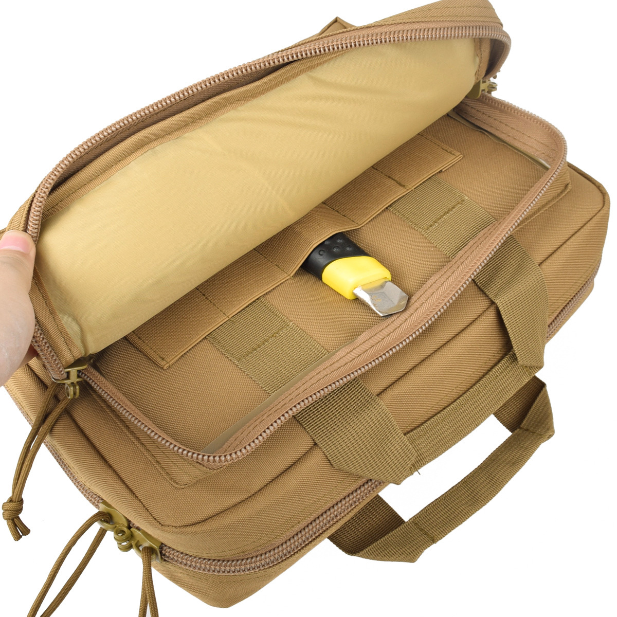 战术枪包军用手枪套提包狩猎作战多功能尼龙手提枪包狩猎配件包