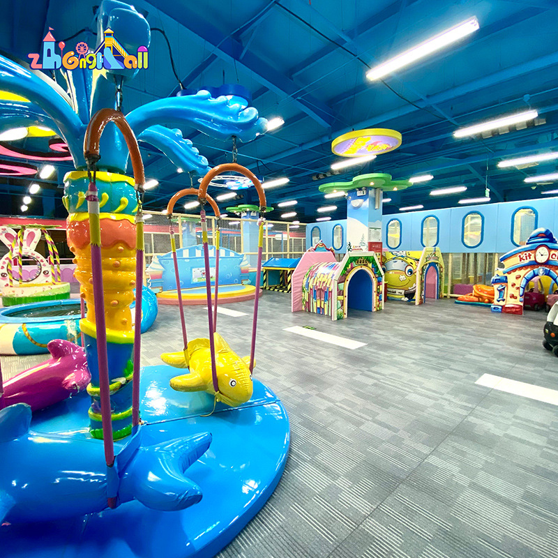 淘气堡儿童乐园设备室内电动游乐场亲子餐厅游乐设施大型蹦床公园