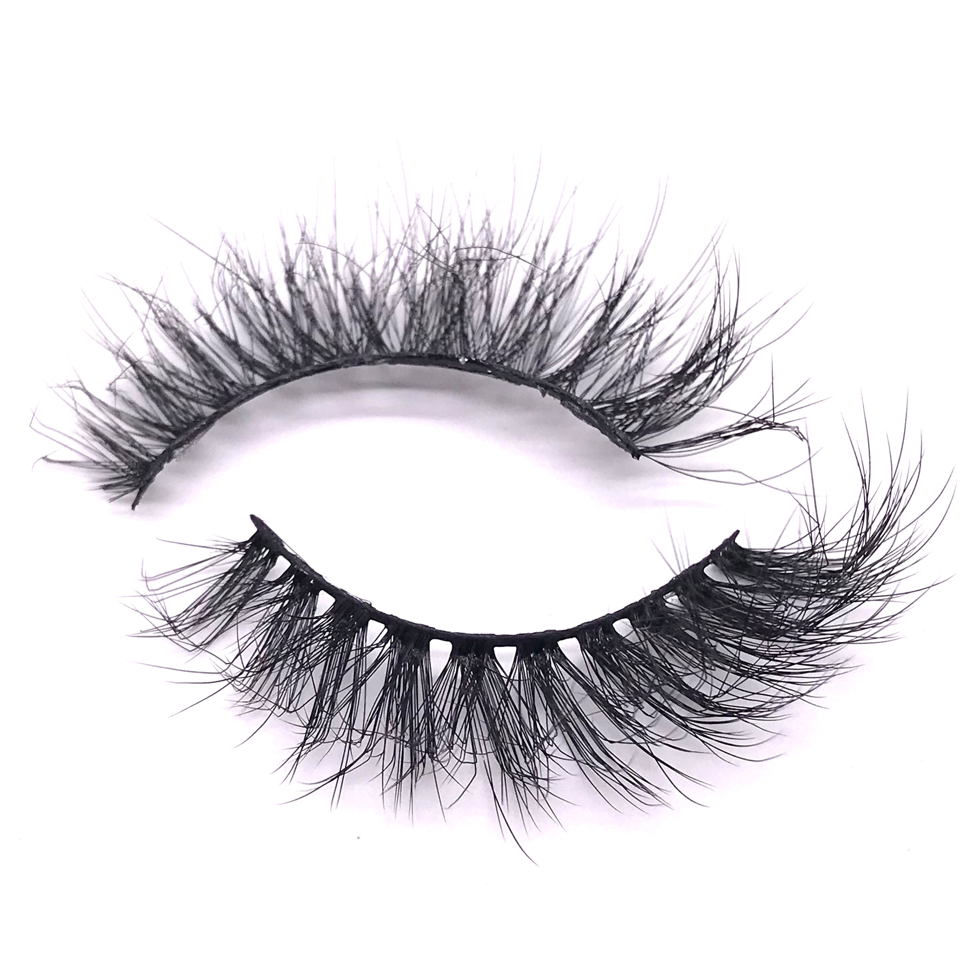 New pair of thick and explosive imitation mink hair fake eyelashes, soft and threensional multi-layer eyelashes wholesal