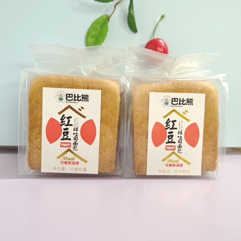 巴比熊手撕面包红豆鲜吐司代餐新选择早餐休闲食品商超同款一整箱