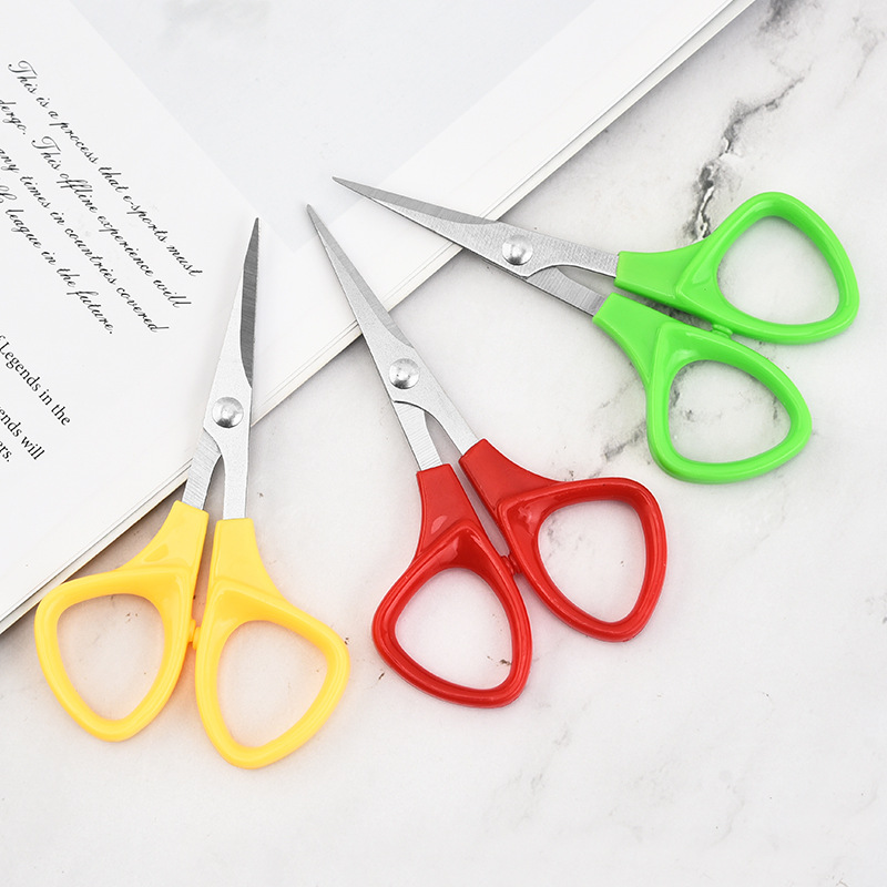 Factory Manual Scissor Office Scissors Children's Handmade Small Scissors Student DIY Paper Cutter Paper Cutter Wholesale