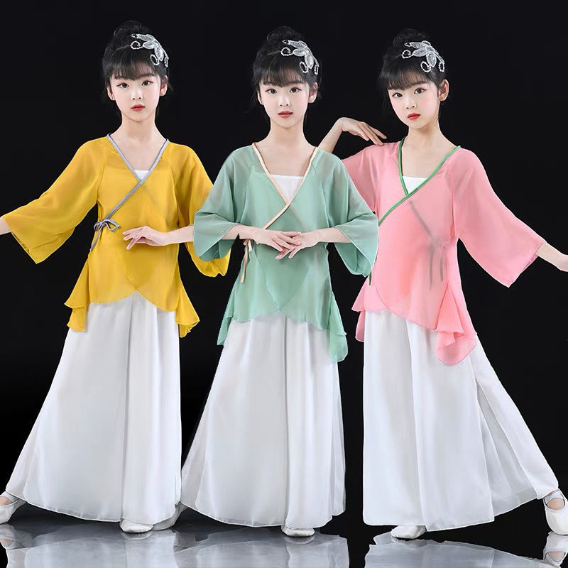 少儿古典舞蹈服装图片