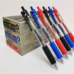 爱好按动式中性笔，学生办公水笔0.5mm黑色/蓝色/红色书写笔489