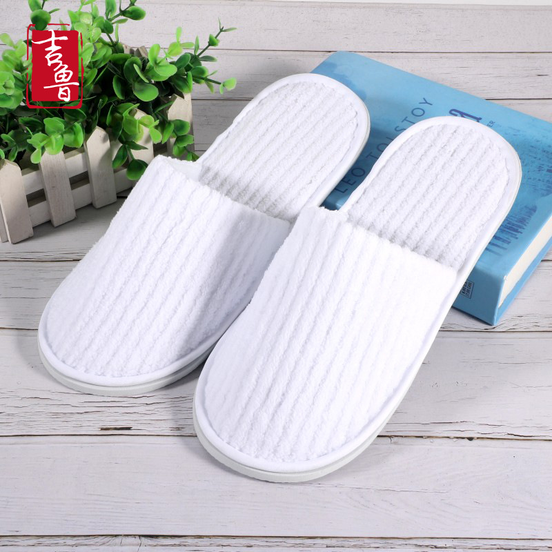 Factory Supply Disposable Coral Velvet Slippers Hotel Homestay Inn Travel Home Hospitality in Stock Wholesale