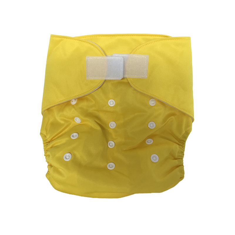 Cloth Diaper Factory Customized Children Washable Large Size Side Leakage Prevention Plain Printing Average Size Adjustable Washable Cloth Cloth Diaper