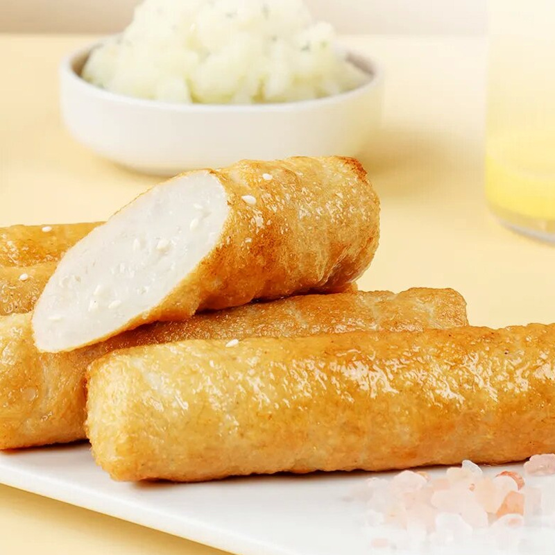 安井黄金烤鱼棒2斤装韩式火锅丸子关东煮食材罗森便利店半成品