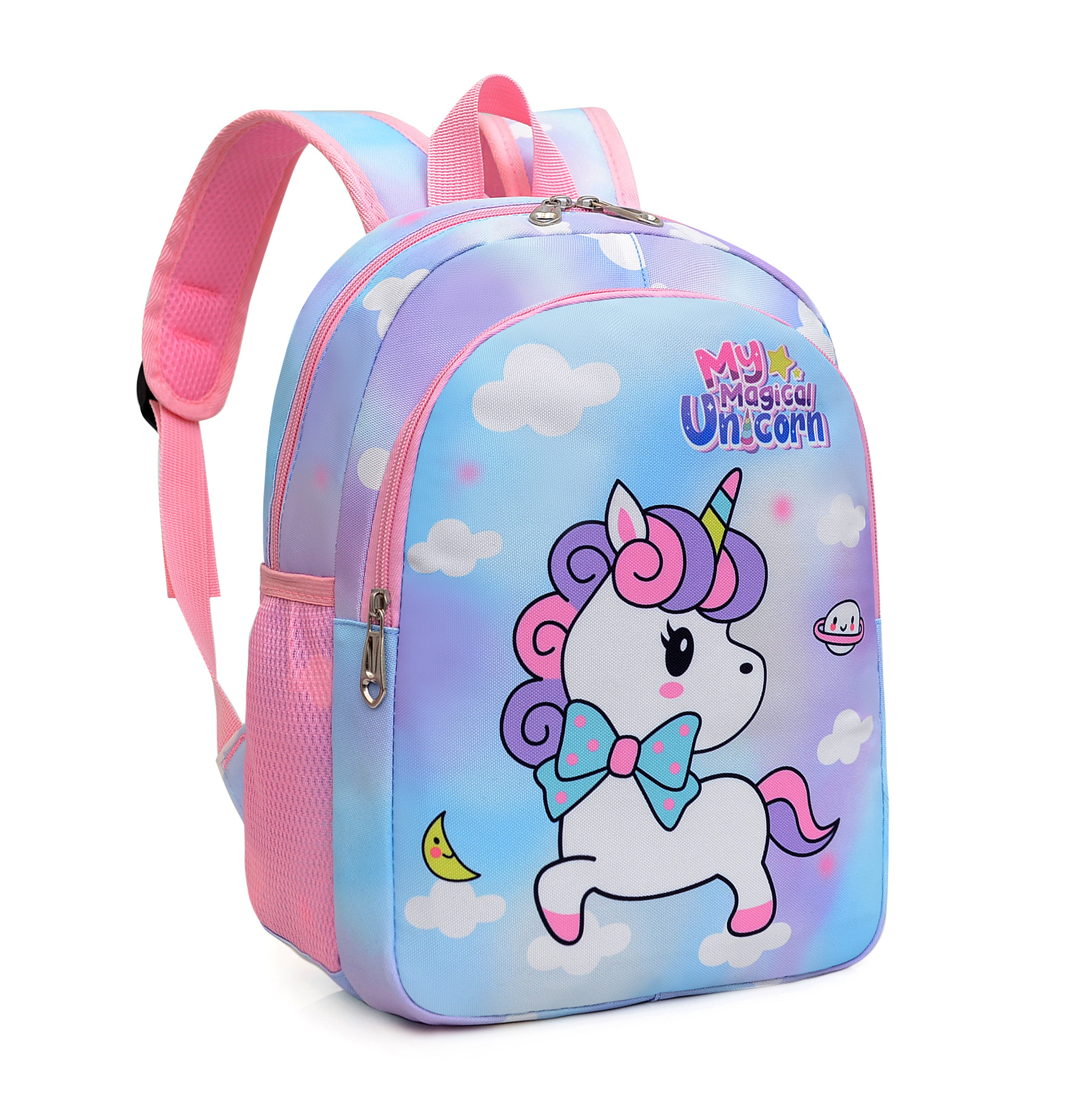 New Kindergarten Backpack 2-7 Years Old Children Cute Girl's Backpack Baby Boy Cartoon Little Dinosaur Foreign Trade Backpack