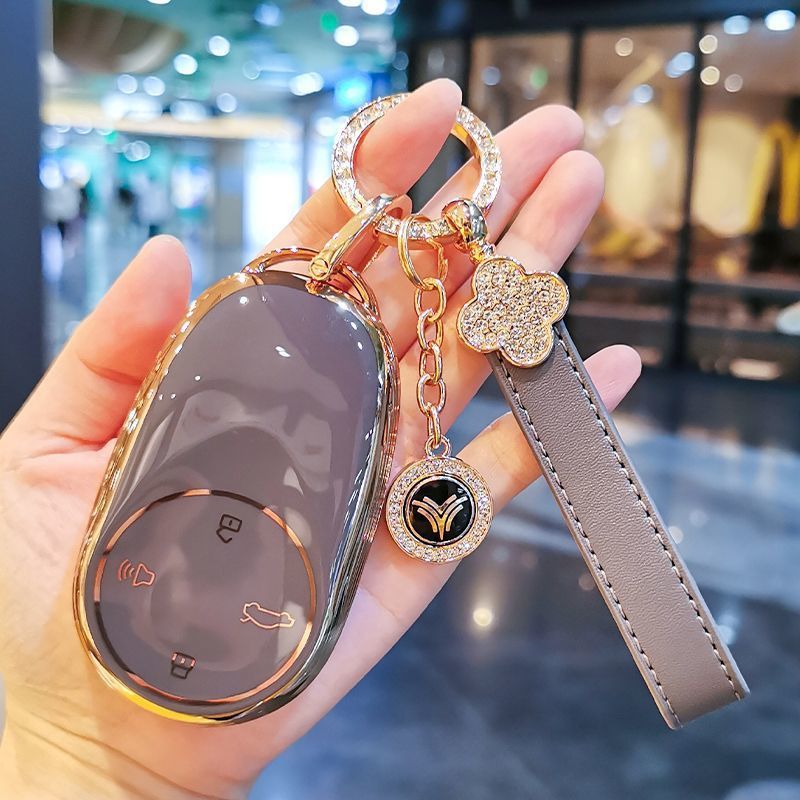 22款哪吒s钥匙套专用哪吒u-Ⅱ哪吒upro哪吒v哪咤e合众车壳扣包女