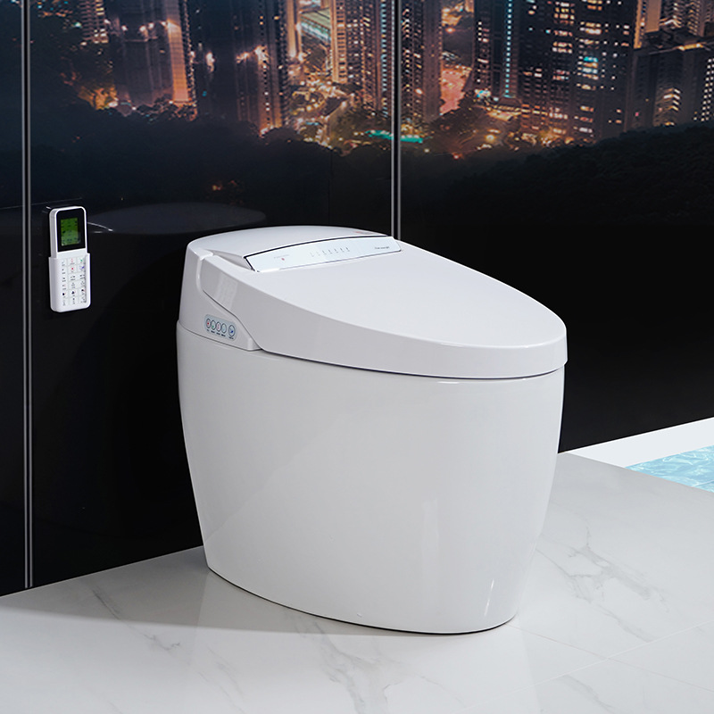 惠达智能马桶无水压限制陶瓷高档虹吸家用电动即热一体式坐便器