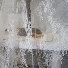 宽1米4法式软网镂空乱 大花纹服装创意设计手工礼服婚纱童装面料
