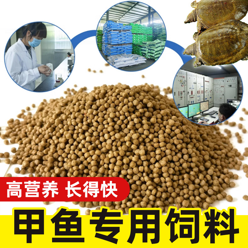 小甲鱼饲料养殖幼苗通用中华鳖水鱼团饲料王八珍珠鳖乌龟粮喂养用