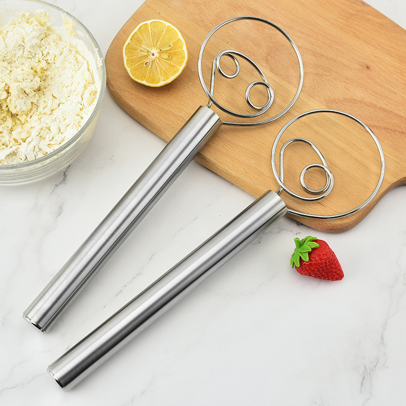 厂家批发面粉搅拌器304不锈钢打粉器 家用厨房烘培面粉搅拌工具