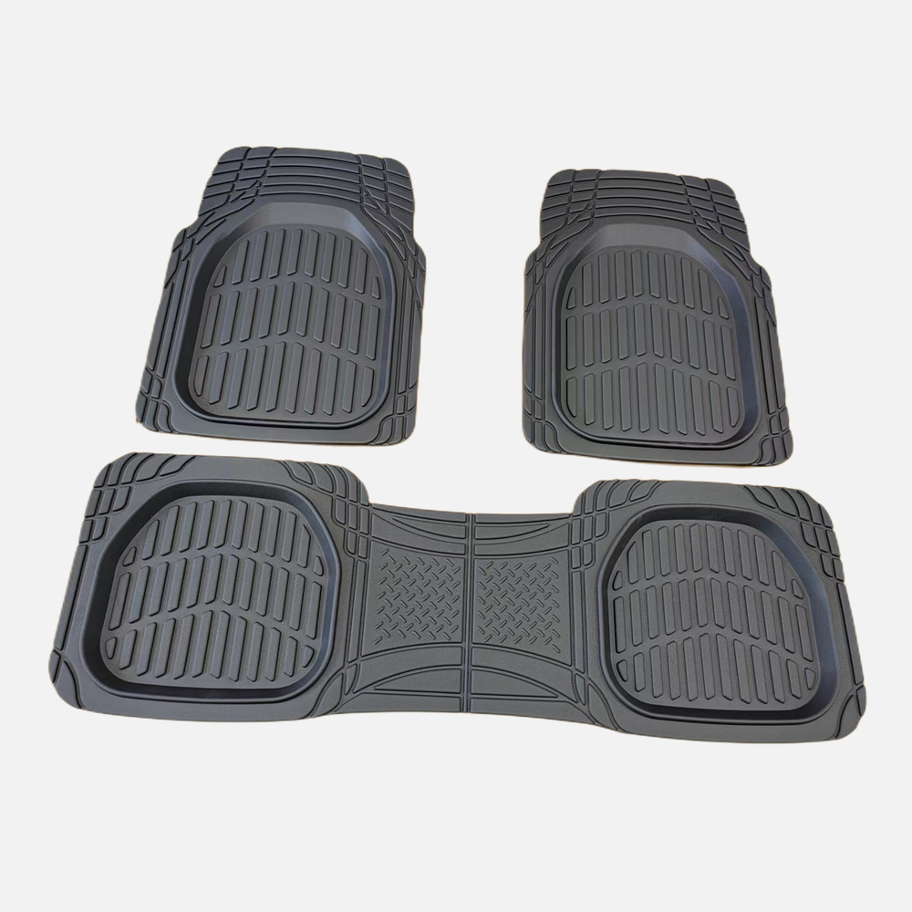 Universal TPE Car Foot Mat Oil-Resistant Wear-Resistant Four Seasons Free Cutting Suitable for a Variety of Models Convenient Stock