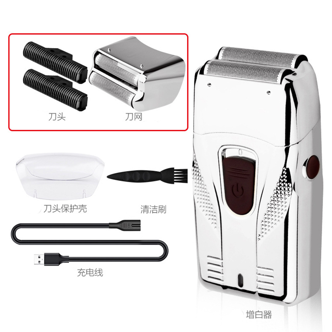 Popular Oil Head Whitening Device Barber Shaver Barber Shop Artifact Push White Bald Head Hair Clipper Professional Hair Cutting Tool