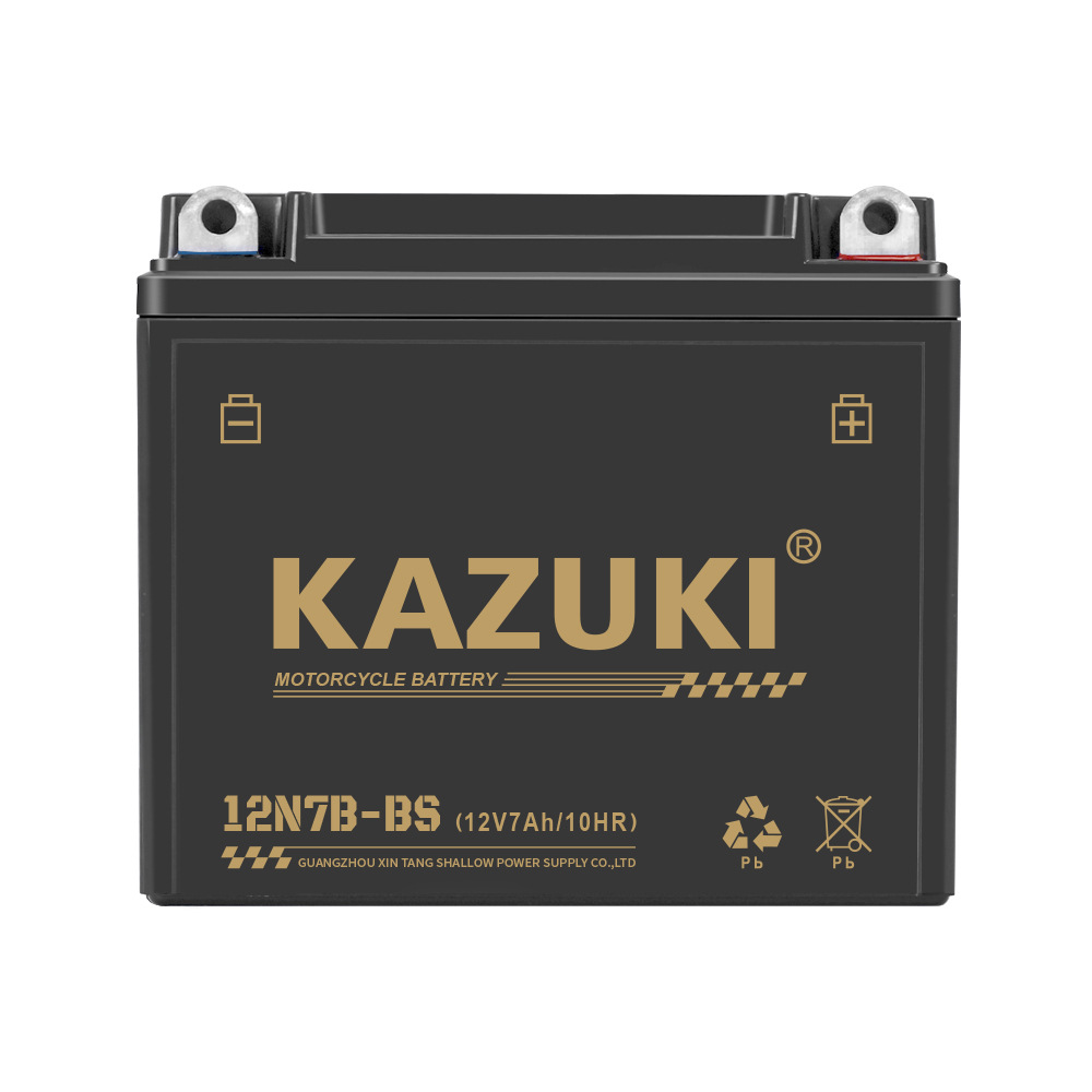 kazuki品牌12n7b薄正右12v7ah摩托车电瓶新锋翼125薄款-阿里巴巴