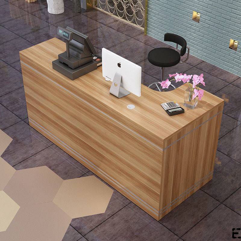 超市收银台柜台桌店铺便利店转角奶茶商用水果店小型简约吧台