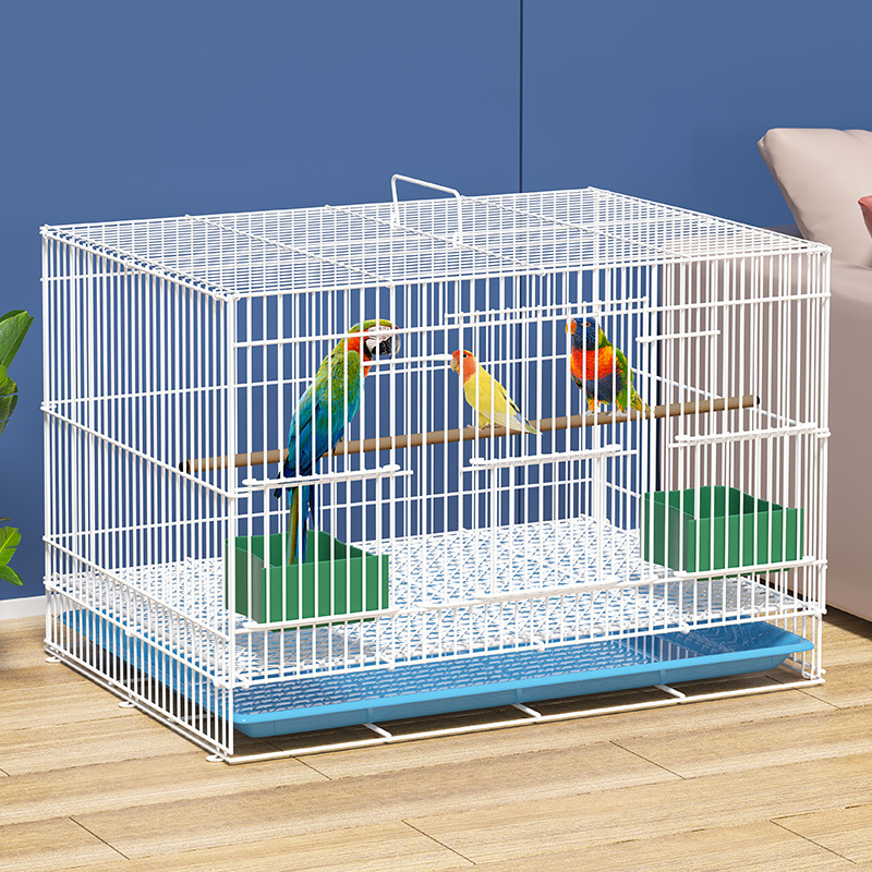 鸟笼鹦鹉笼专用大号特大号户外金属铁艺八哥画眉绣眼百灵小鸟笼子