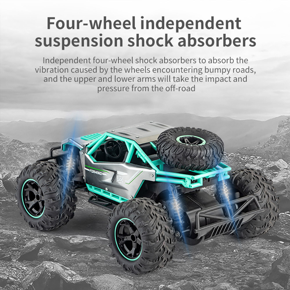 Cross-Border Alloy Camera Remote Control Car Full-Scale High-Speed off-Road Rock Crawler WiFi Camera Video RC Remote Control Car