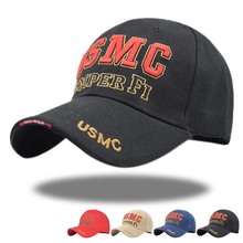 新款军迷棒球帽USMC美国海军陆战队战斗帽鹰头鸭舌帽遮阳帽户外帽