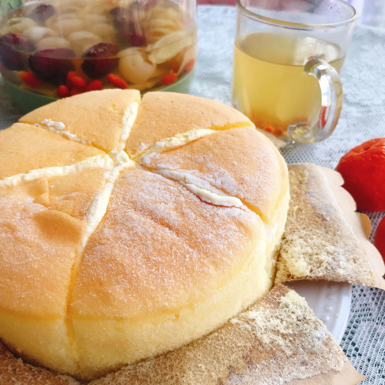 冰乳酪蛋糕戚风蛋糕6寸网红乳酪早餐办公甜品面包西式糕点零食