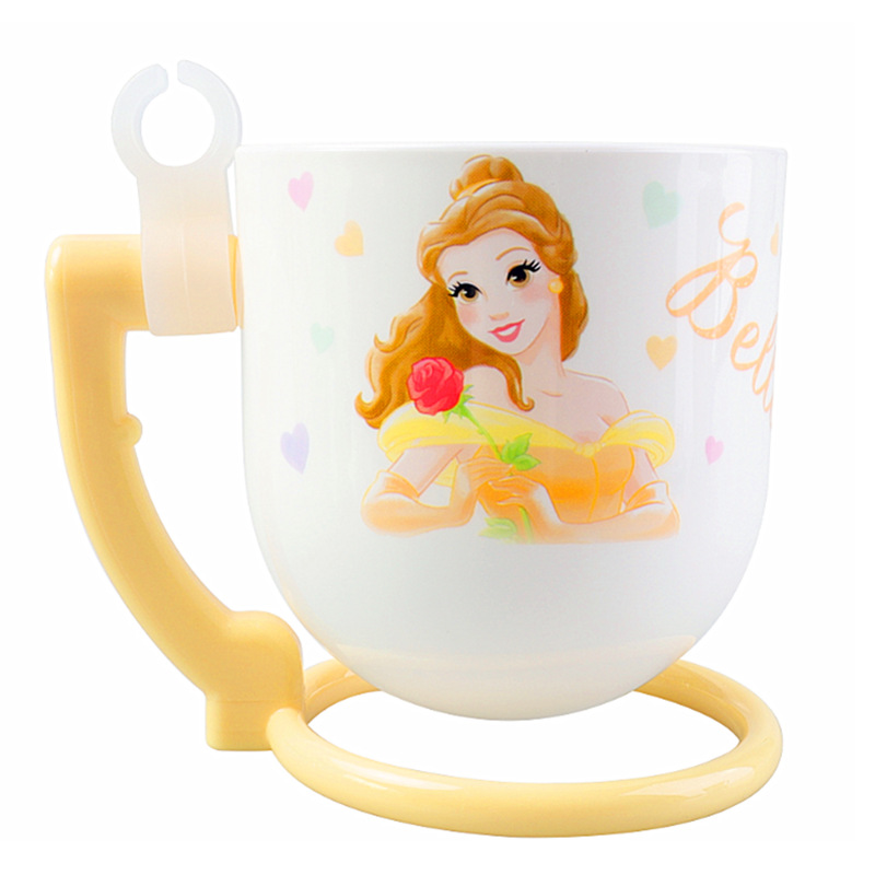 disney迪士尼儿童餐具 儿童创意旋转口杯 喝水杯防摔家用餐具