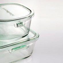 日本怡万家iwaki耐热玻璃特小号保鲜碗饭盒保鲜盒微波炉烤箱散装
