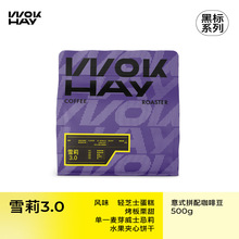 WokHay锅气咖啡黑标系列雪莉3.0拼配500g工厂直发咖啡店专供代发