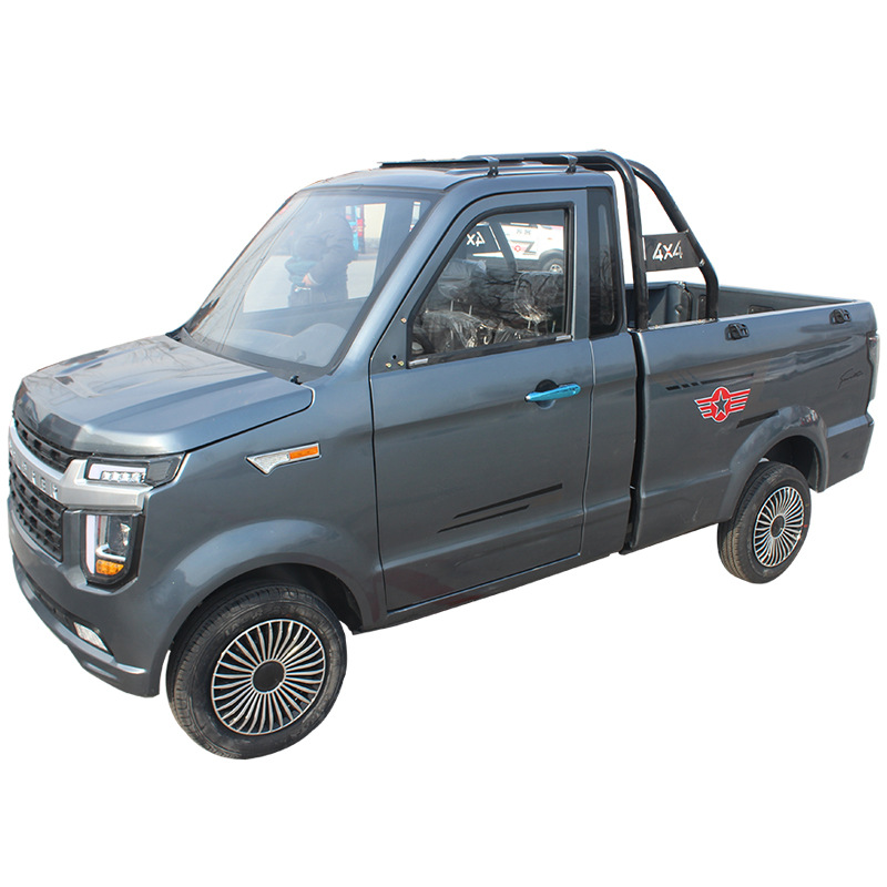 电动皮卡 苏客油电两用微型电轿篷车四轮代步车客货两用