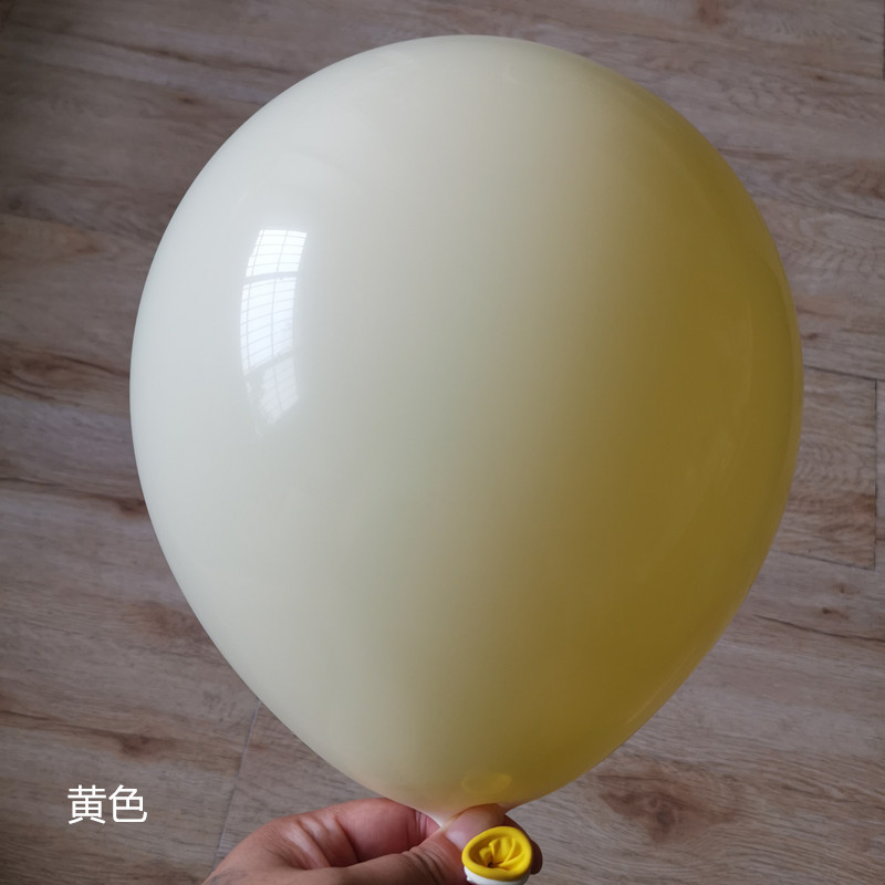 双层10寸马卡龙色乳胶气球 套球花束diy装饰材料婚庆生日派对气球