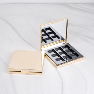 双色带磁铁带镜子带磁吸双色眼影盒2色眼影盘logo方形眼影盒-阿里巴巴