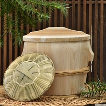 无胶无漆蒸饭木桶糯米木桶杉木家用甑子老式竹圈商用大小蒸笼寿司