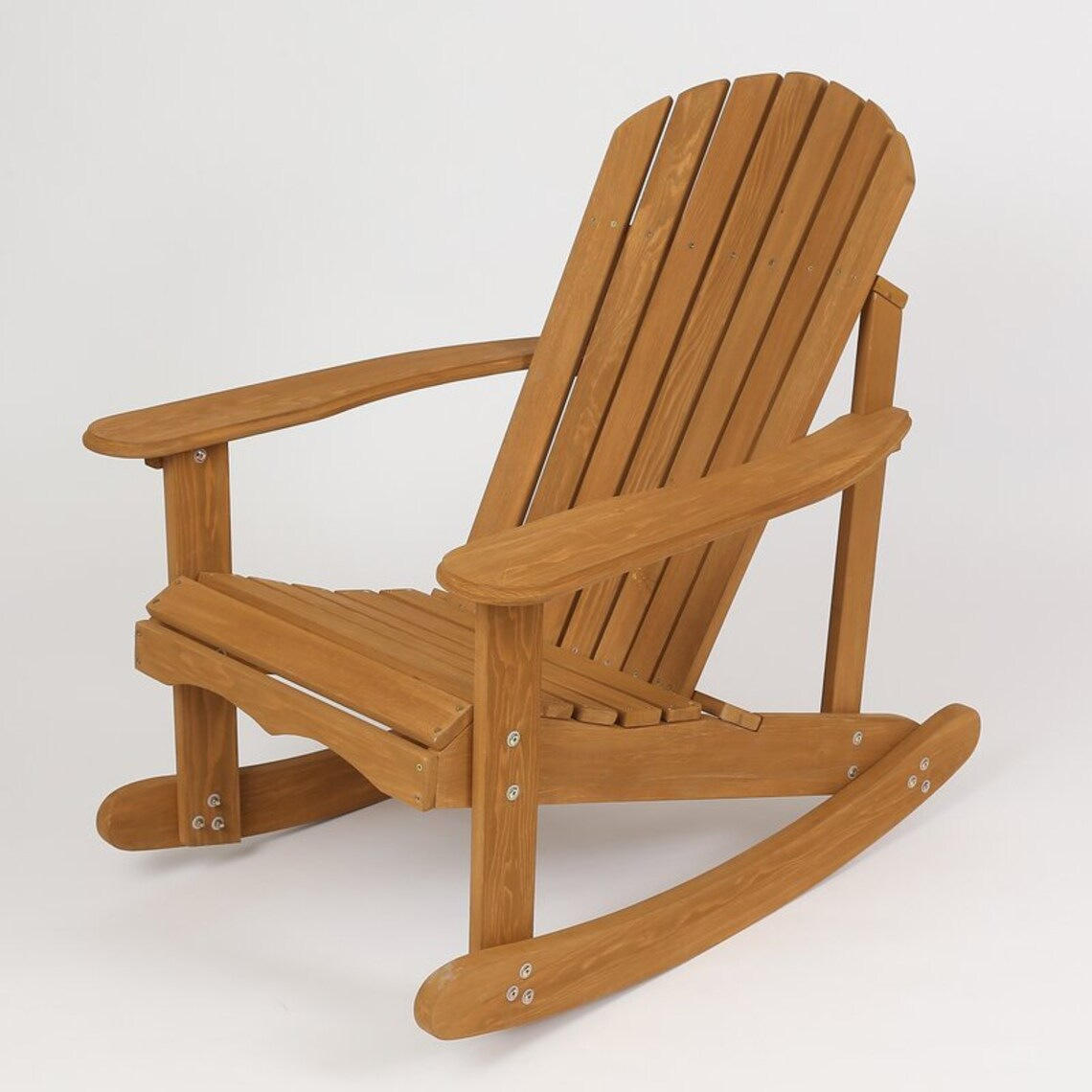 户外实木休闲椅 adirondack chair 沙滩椅 原色青蛙椅 木制青蛙椅