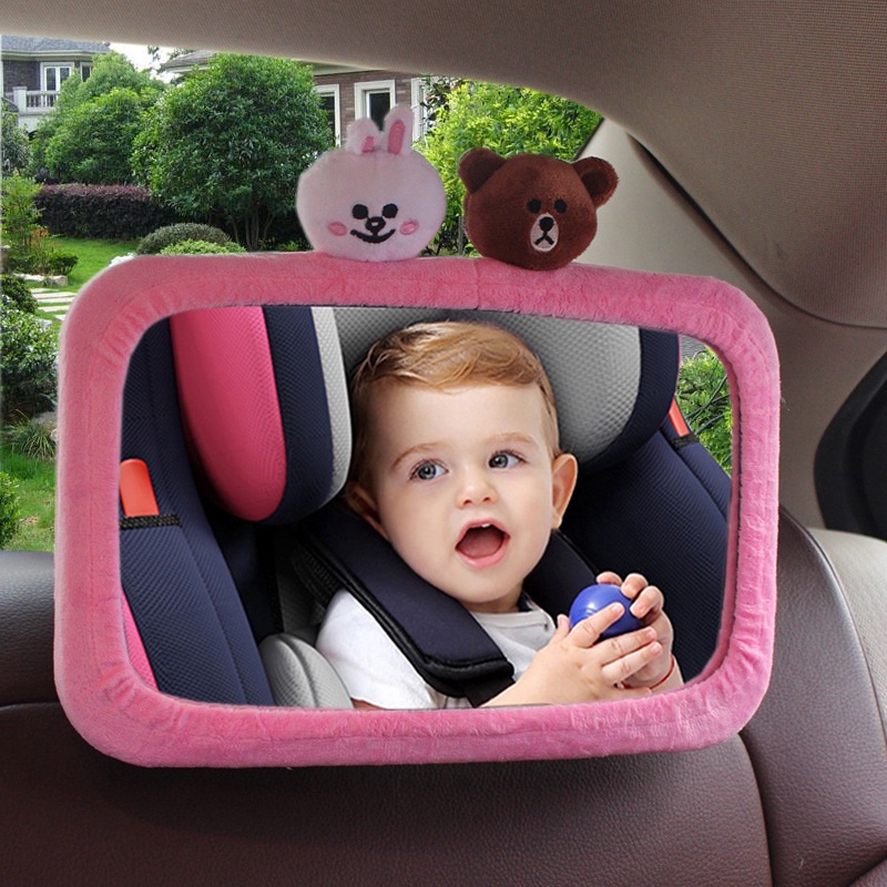 汽车儿童座椅专用反向婴儿反光镜提篮后视镜车内宝宝观察镜子