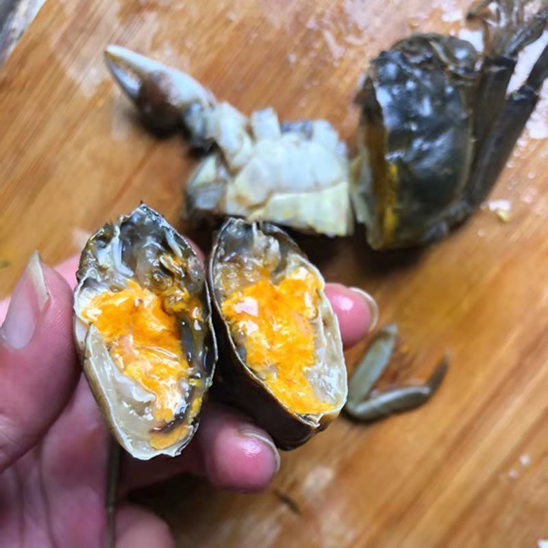 螃蟹鲜活小螃蟹1只一元蟹小闸蟹六月活体毛蟹稻田蟹盘锦河蟹.3两