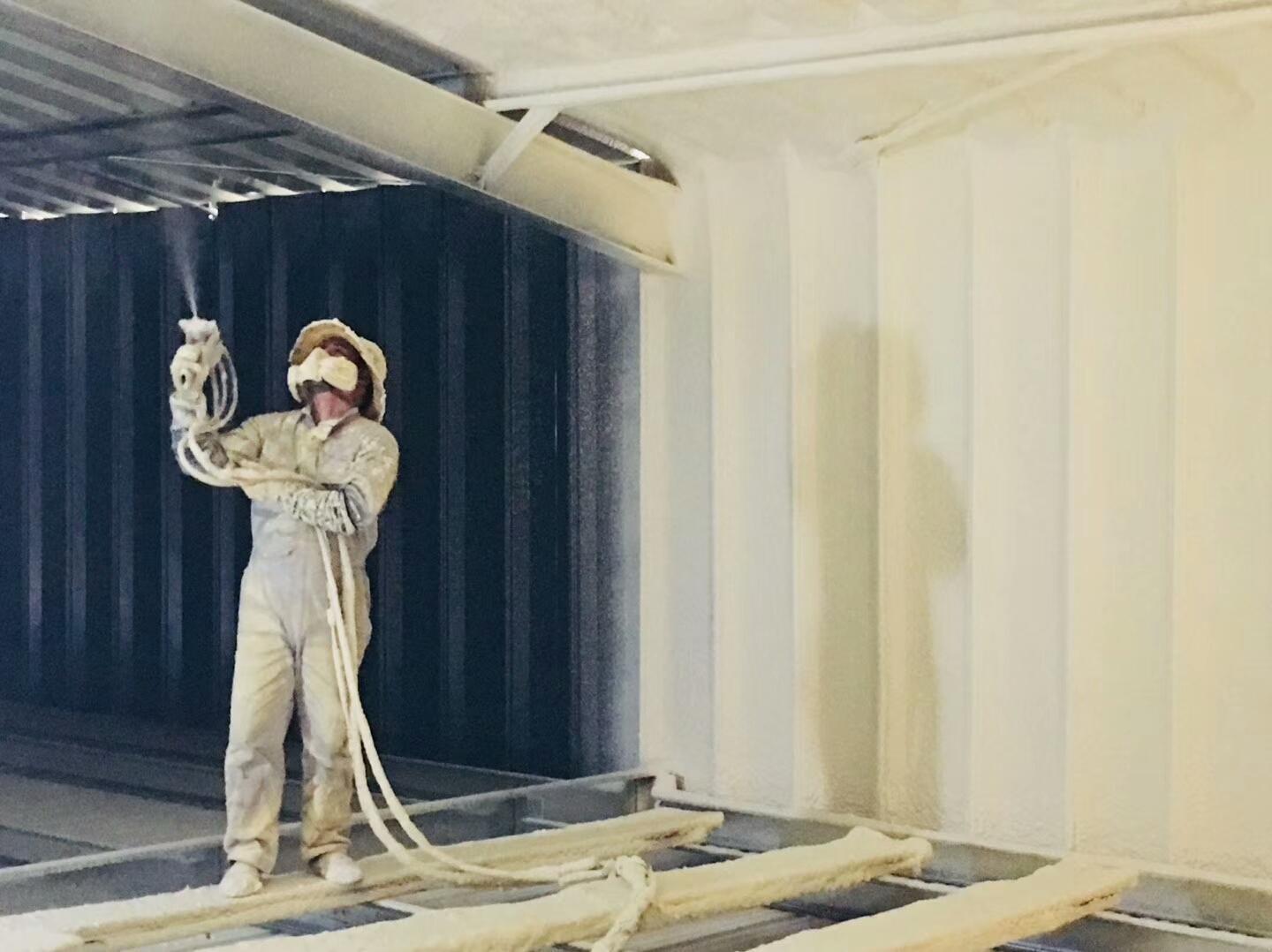 承接室内外喷涂施工 屋顶墙体保温聚氨酯喷涂 罐体聚氨酯喷涂施工