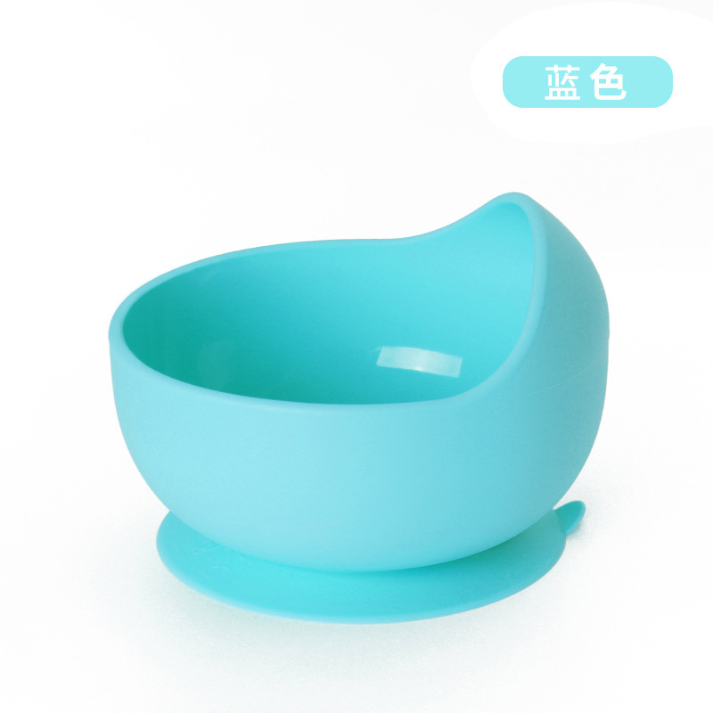 Baby Snail Snack Catcher Silicone Children's Tableware Solid Food Bowl Silicone Plate Suit