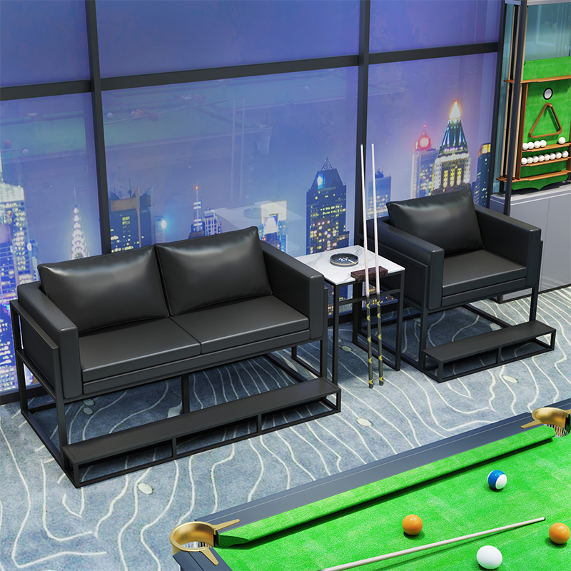 台球沙发观球椅子桌球台球厅休息沙发看球台球室用品沙发椅子
