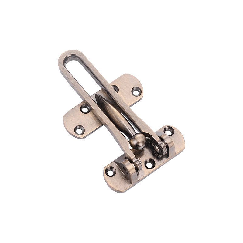 中号锌合金防盗扣酒店安全门扣门链反锁插销卧室房门防盗安全门锁