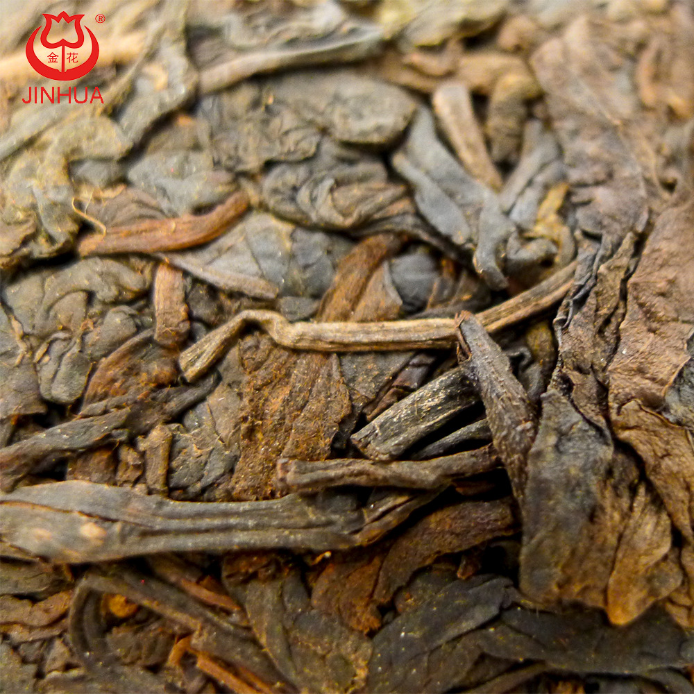 铁盒印象六堡茶 夏茶叶产地 六堡茶叶 生茶 农家茶 散装茶叶