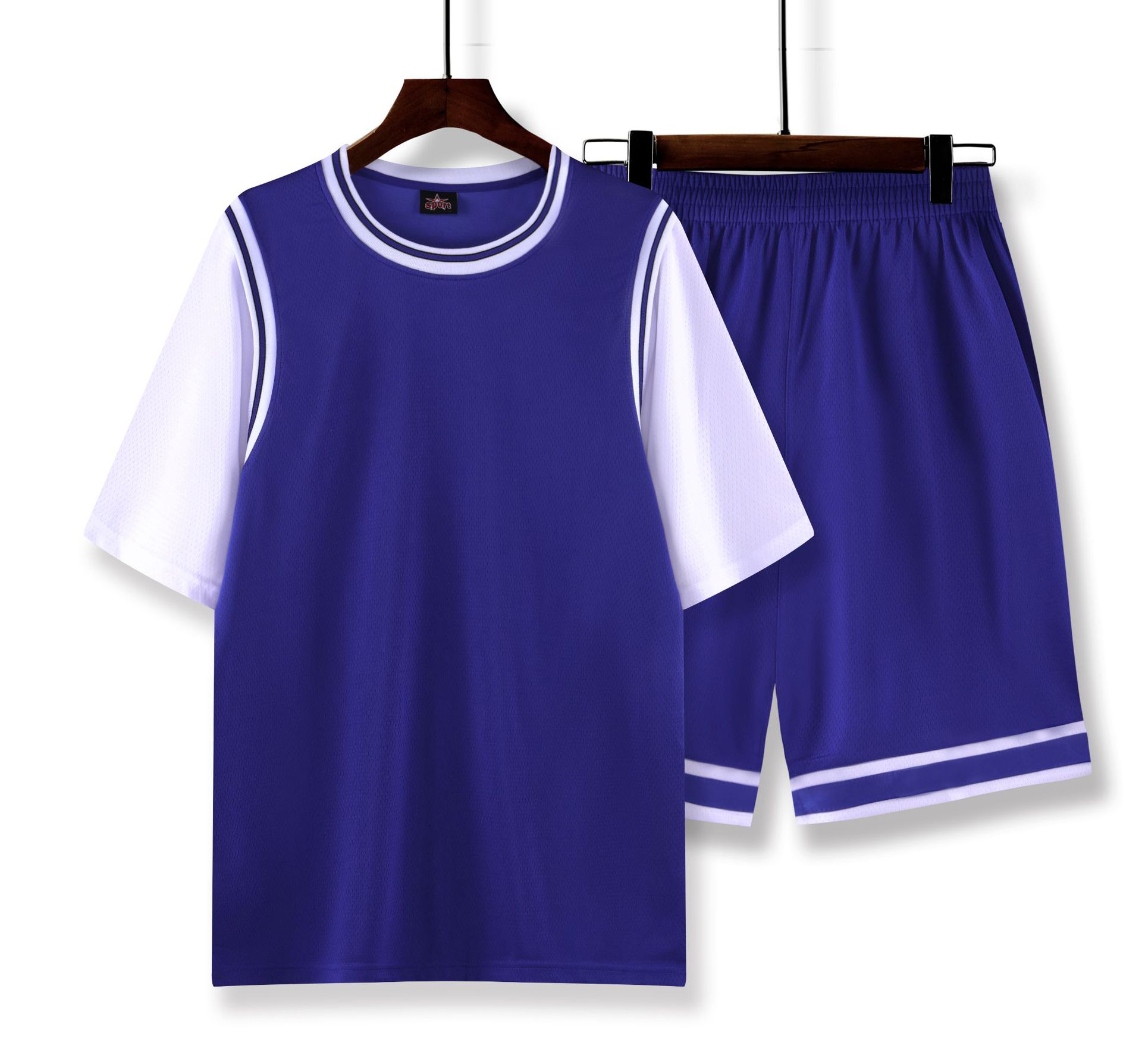儿童短袖篮球服套装印制男童比赛训练队服夏季女孩球衣小学生印制