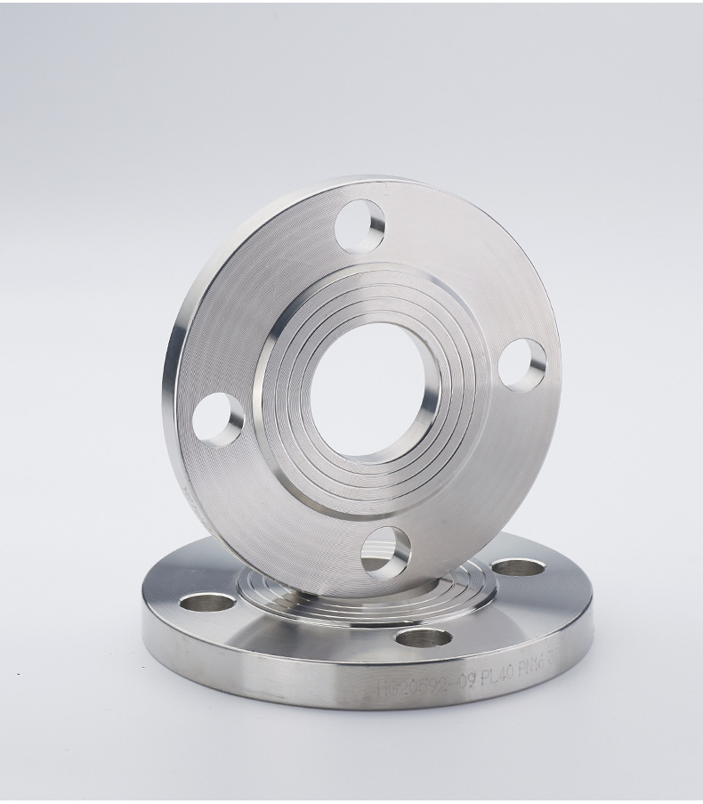 现货供应304不锈钢平焊法兰/10压力rf密封面/氩氧焊/机械部/带负
