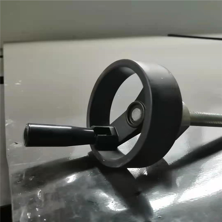 微波设备进出料口调节手轮 不锈钢手轮 设备配件