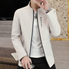 Coat for men 2022 Spring and autumn season new pattern Korean Edition Stand collar Teenagers Jacket student Trend men's wear clothes