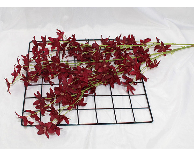 婚庆仿真花文心兰 跳舞兰婚礼堂十字居家酒店装饰吊顶绢花