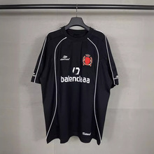 palace 24ss 7号足球衣字母印花速干运动短袖男女休闲圆领情侣t恤